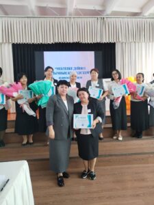 «Мектепке дейінгі ұйымның жыл әдіскері» облыстық байқауының аудандық кезеңі өткізілді.